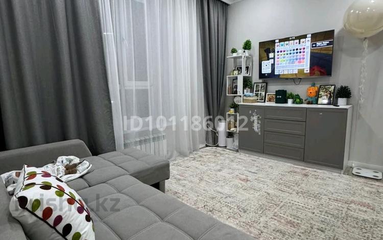 1-комнатная квартира · 39 м² · 6/9 этаж, Шамши Калдаяков 58, 58/1, 58/2 за 26 млн ₸ в Астане, Сарайшык р-н — фото 2