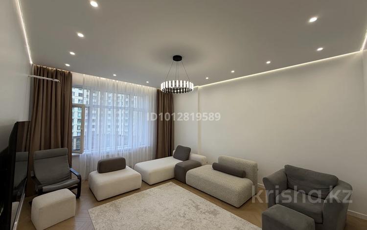 2-комнатная квартира · 75 м² · 6/8 этаж, Шамши Калдаяков 8 за 85.4 млн ₸ в Астане, Сарайшык р-н — фото 29