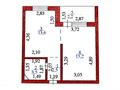 1-бөлмелі пәтер · 37 м² · 3/5 қабат, Кургальджинское шс 8/1, бағасы: 18.5 млн ₸ в Астане, Есильский р-н — фото 10