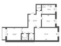 3-бөлмелі пәтер · 63 м² · 8/9 қабат, Жумабаева 116, бағасы: 21.5 млн ₸ в Петропавловске — фото 14
