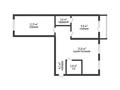 3-комнатная квартира · 57 м² · 3/5 этаж, Амангельды 47 за 27.6 млн ₸ в Костанае — фото 9