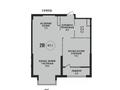 2-бөлмелі пәтер · 67.1 м² · 4/9 қабат, Проспект Аль-Фараби и улица Маркова, бағасы: ~ 98.2 млн ₸ в Алматы, Бостандыкский р-н — фото 2