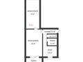 2-комнатная квартира, 44.5 м², 5/5 этаж, тургенева за 12.7 млн 〒 в Актобе — фото 15