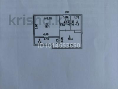1-комнатная квартира · 37.8 м² · 5/23 этаж, Бейбарыс Султан — 106 школа, садик Бал бала. за 22 млн ₸ в Астане, Сарыарка р-н