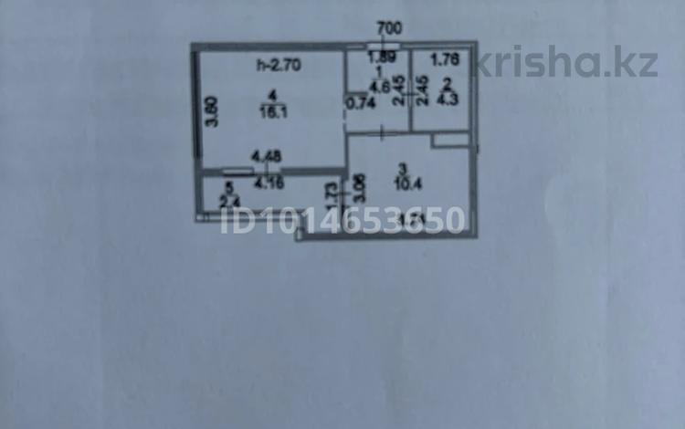 1-комнатная квартира · 37.8 м² · 5/23 этаж, Бейбарыс Султан — 106 школа, садик Бал бала. за 22 млн ₸ в Астане, Сарыарка р-н — фото 9