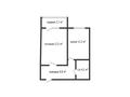 1-комнатная квартира · 44 м² · 1/5 этаж, Микрорайон Береке 37 за 23.5 млн ₸ в Костанае — фото 5