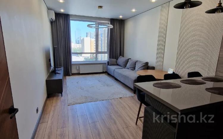 2-комнатная квартира · 57.2 м² · 8/12 этаж, Сыганак — Евродвушка 57,2 м² с дизайнерским ремонтом в ЖК Поколение Business от BI Group за 68 млн ₸ в Астане, Есильский р-н — фото 2