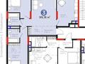 3-комнатная квартира · 100 м² · 6/12 этаж, Е-899 7 за 71 млн ₸ в Астане, Нура р-н — фото 8