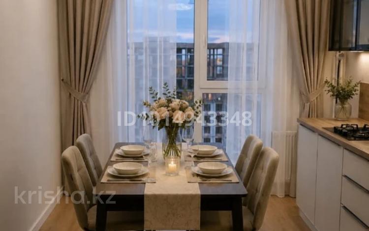 3-комнатная квартира · 75 м² · 10/10 этаж, Мкрн. Центральный 50А — 4 сп мест, ресторан Хан Сарайы за 30 000 ₸ в Кокшетау — фото 2