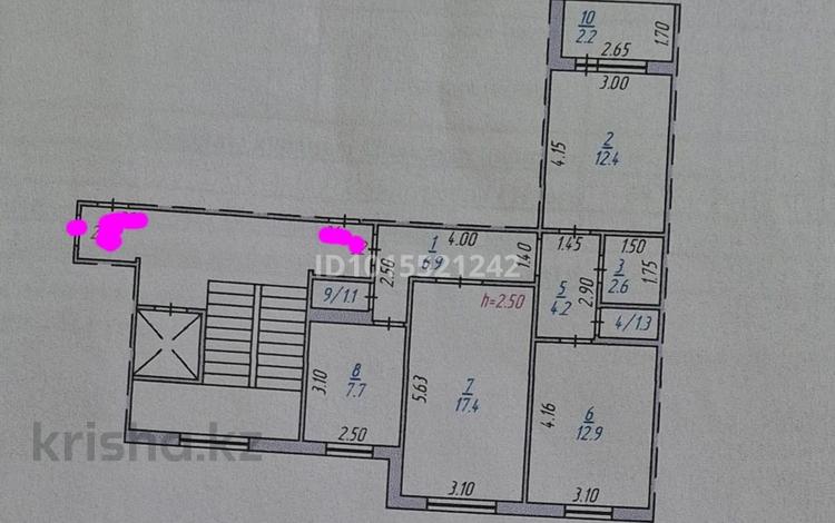 3-бөлмелі пәтер · 70 м² · 8/9 қабат, Чокана Валиханова 15/7 — 4 микрорайон, бағасы: 15.5 млн ₸ в Темиртау — фото 2