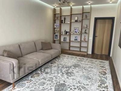 3-бөлмелі пәтер · 100 м² · 13/16 қабат, Каныша Сатпаева 133/1, бағасы: 91 млн ₸ в Алматы, Бостандыкский р-н
