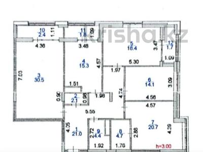 4-комнатная квартира · 137.1 м² · 7/8 этаж, Мангилик ел 36 за 91 млн ₸ в Астане, Есильский р-н