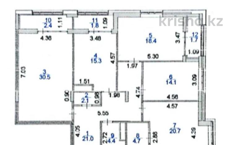 4-комнатная квартира · 137.1 м² · 7/8 этаж, Мангилик ел 36 за 91 млн ₸ в Астане, Есильский р-н — фото 12