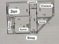 2-бөлмелі пәтер · 70 м² · 9/15 қабат, Богенбай батыра 24/1, бағасы: 32 млн ₸ в Астане, Сарыарка р-н