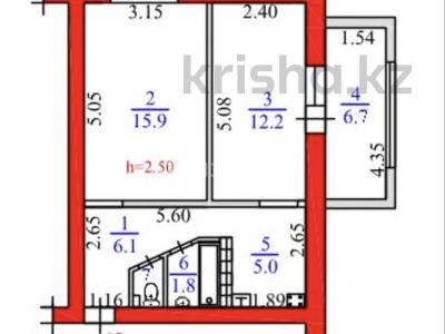 2-комнатная квартира · 48.6 м² · 1/4 этаж, мкр Таугуль 77А — Пятницкого за 28.5 млн ₸ в Алматы, Ауэзовский р-н