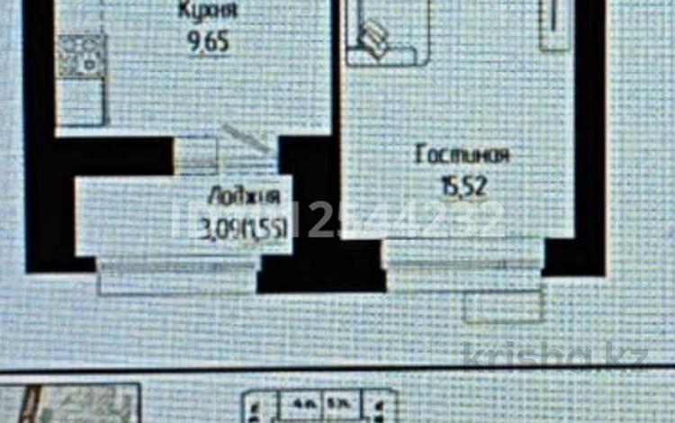 1-бөлмелі пәтер · 39 м² · 8/9 қабат, Рядом с главным проспектом Туран, бағасы: 26 млн ₸ в Астане — фото 2