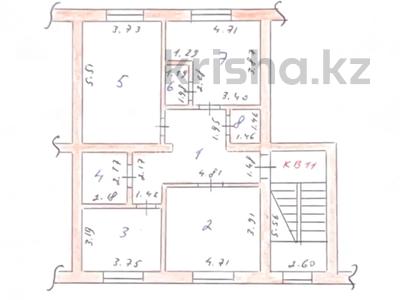 3-комнатная квартира · 92 м² · 1/5 этаж, мкр Нурсат 91 за 44 млн ₸ в Шымкенте, Каратауский р-н