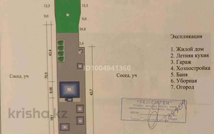 Отдельный дом · 3 комнаты · 65.1 м² · 15 сот., Сарымолда Досмагамбетулы 150 — Правая нижняя перетаска за 20 млн ₸ в Атырау — фото 4