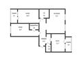 3-комнатная квартира · 92.4 м² · 2/9 этаж, Курганская 2А за 52 млн ₸ в Костанае — фото 11