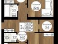 3-комнатная квартира · 91.8 м² · 5/5 этаж, мкр. Алтын орда 353/1 за 17 млн ₸ в Актобе
