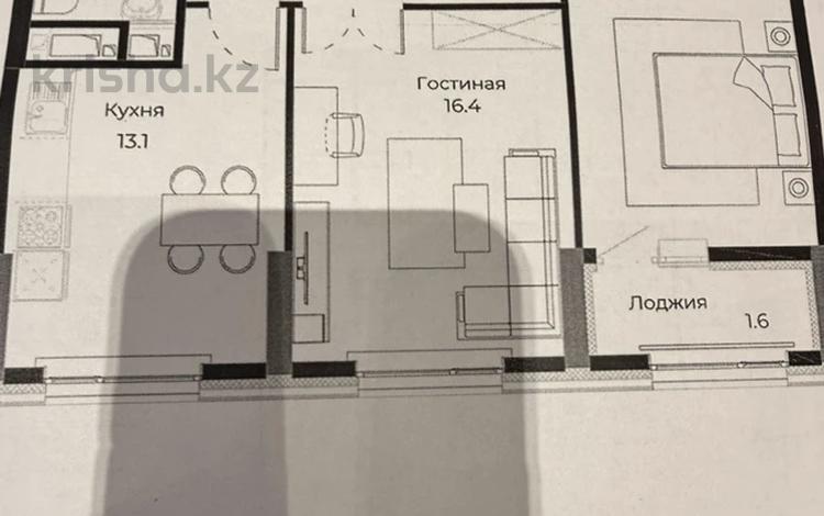 2-бөлмелі пәтер · 59 м² · 3/12 қабат, Жубан Молдагалиев 3, бағасы: 40.5 млн ₸ в Астане, Нура р-н — фото 2