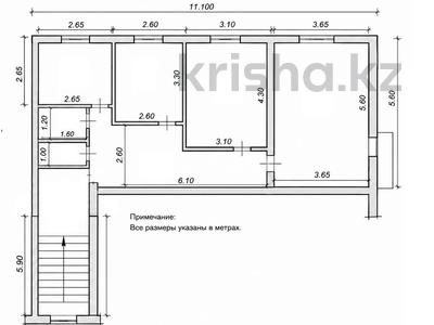 3-комнатная квартира · 64 м² · 3/5 этаж, Панфилова 37 за 14.5 млн ₸ в Кентау