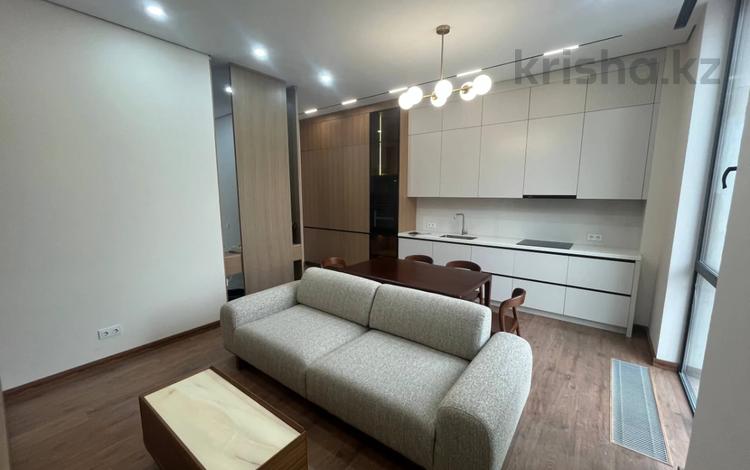 2-комнатная квартира · 60 м² · 2/3 этаж, Керей-Жанибек хандар 87/2 — Лучшее предложение в жк бизнес-класса! Дизайнерский ремонт!Цена ниже рынка! за 78 млн ₸ в Алматы, Медеуский р-н — фото 12