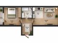 2-комнатная квартира · 53.4 м² · 2/12 этаж, ул. Фадеева, 38г 2 за 29 млн ₸ в Алматы, Алатауский р-н — фото 2