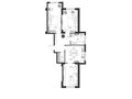 3-комнатная квартира · 87.39 м², Байдибек би стр. 127/7 за ~ 40.6 млн ₸ в Шымкенте, Абайский р-н — фото 2