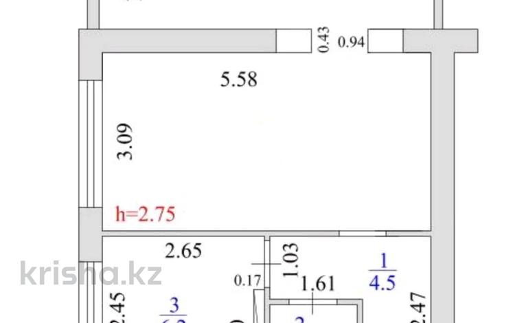 1-комнатная квартира · 39 м² · 2/5 этаж, 5-й мкр 24 за 11 млн ₸ в Актау — фото 2