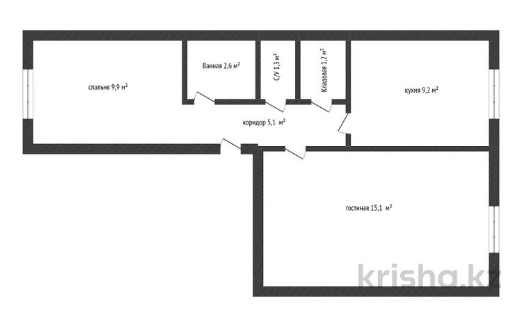 2-комнатная квартира · 44.5 м² · 1/5 этаж, Боровской 64 за 11.5 млн ₸ в Кокшетау — фото 15