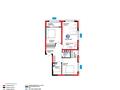 3-комнатная квартира · 73 м², Калдаякова за 36.7 млн ₸ в Шымкенте, Туран р-н