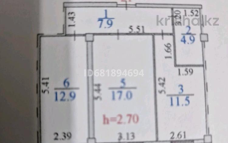 2-бөлмелі пәтер · 55.8 м² · 3/9 қабат, Асыл Арман 16 — Райымбека, бағасы: 23.5 млн ₸ в Иргели — фото 11