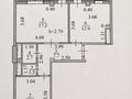 2-бөлмелі пәтер · 54 м² · 2/5 қабат, Е-128 7, 7/2,7/1, бағасы: 27 млн ₸ в Астане, Нура р-н — фото 2