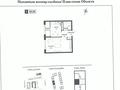 1-бөлмелі пәтер · 39.8 м² · 4/9 қабат, Рыскулова — Рыскулова - Хо Ши Мин, бағасы: 27.5 млн ₸ в Алматы, Алатауский р-н