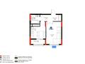 1-бөлмелі пәтер · 37.92 м² · 6/17 қабат, Пересечение проспекта Ұлы Дала и улицы Ш. Айтматова F, бағасы: 32 млн ₸ в Астане, Нура р-н