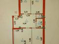 3-бөлмелі пәтер · 82 м² · 6/6 қабат, мкр Женис 21, бағасы: 26 млн ₸ в Уральске — фото 2