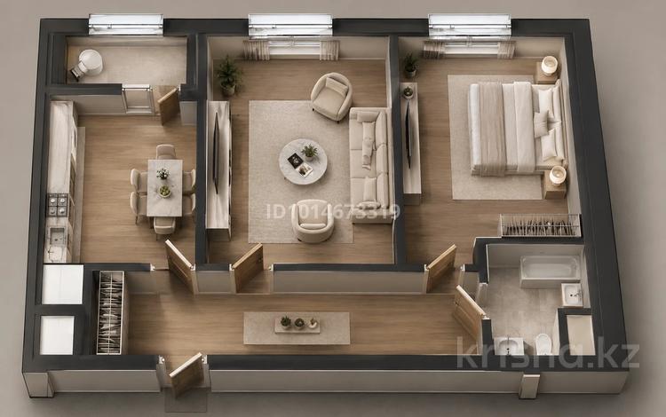 2-комнатная квартира · 67 м² · 5/12 этаж, Кошкарбаева 1/6 — Момышулы за ~ 66.6 млн ₸ в Астане, Алматы р-н — фото 11