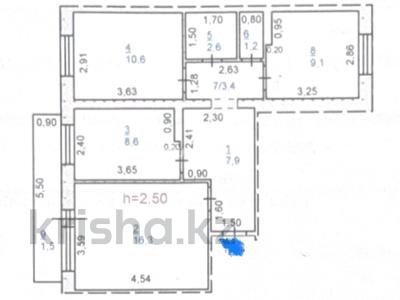 3-бөлмелі пәтер · 61.2 м² · 8/9 қабат, Чокина 29/1 — СРОЧНО! 22 школа (Чокина/Бектурова), бағасы: 23.5 млн ₸ в Павлодаре