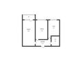 2-бөлмелі пәтер · 44 м² · 6/6 қабат, Парковая улица 2а, бағасы: 11.5 млн ₸ в Рудном — фото 17