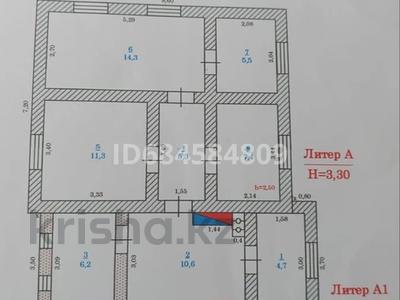 Отдельный дом • 5 комнат • 65.3 м² • 6 сот., Кайнарбулак улица мелиоратор 106 за 15.9 млн 〒 в Шымкенте