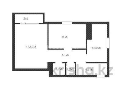 2-комнатная квартира · 55.2 м² · 3/5 этаж, Е-128 7, 7/2,7/1 за 20 млн ₸ в Астане, Нура р-н