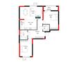 3-бөлмелі пәтер · 99.75 м², Е-882 13в, бағасы: ~ 42.5 млн ₸ в Астане, Сарыарка р-н — фото 3