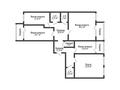 4-бөлмелі пәтер · 131.3 м² · 5/6 қабат, Юбилейный мкр. 21, бағасы: 62 млн ₸ в Костанае — фото 12