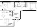 3-бөлмелі пәтер · 78.4 м² · 2/9 қабат, ул. Е-36 13, бағасы: ~ 36.6 млн ₸ в Астане, Нура р-н — фото 2