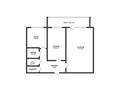 2-комнатная квартира · 43.8 м² · 2/5 этаж, Быковского за 27 млн ₸ в Костанае — фото 12