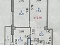 2-комнатная квартира, 67 м², 14/24 этаж, Кошкарбаева 32/1 за 28.5 млн 〒 в Астане — фото 32