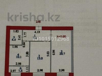 2-комнатная квартира · 59.1 м² · 7/9 этаж, мкр Уркер 15 за 36.6 млн ₸ в Астане, Нура р-н