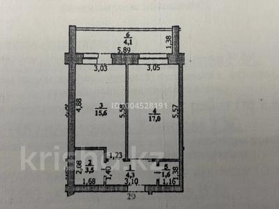 1-комнатная квартира · 46.1 м² · 5/5 этаж, мкр Северо-Восток, Циолковского 1к1 за 18.5 млн 〒 в Уральске