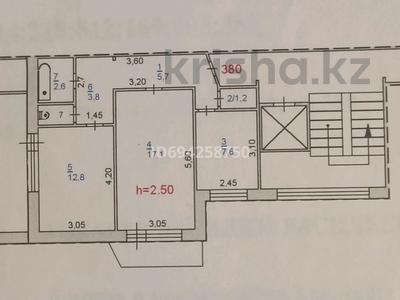 2-комнатная квартира, 52 м², 7/9 этаж, М.Жусупа(1 Мая) 40 за 17 млн 〒 в Павлодаре
